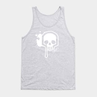 weeping skull Tank Top